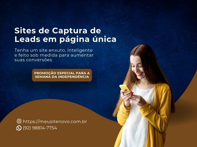 Criamos Sites para Capturar Contatos para seu Negócio
